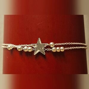 Multi Strand Chain Round Balls /... Star Anklet Stainless Steel Ankle Braceletk